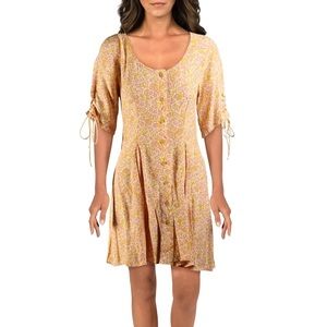 NWT Free People Flora Lace Up Sundress